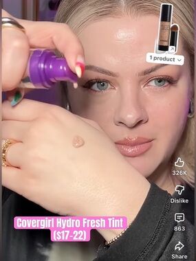 Hydro Fresh Tint shade: 45 Medium Olive New +Sealed